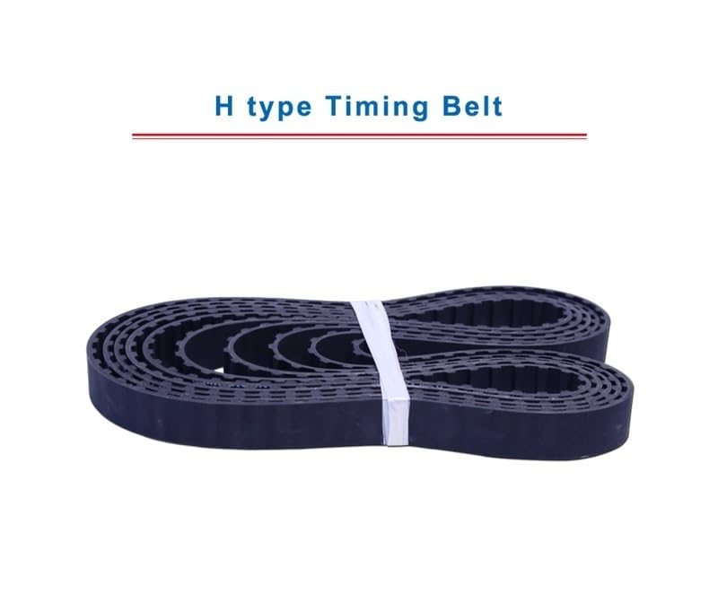Pasek rozrządu typu H Model-1630H/1645H/1650H/1700H/1740HTrapezoidalny pasek zębaty rozstaw zębów 12.7 Mm szerokość 25/30 Mm(1630H-326T-4140.2,1pc 30mm)