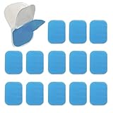 GDQQOYWQT 60 Stück Ersatzsets Gel Pads,Tens Elektroden Pads,Gel-Pads Kompatibel Mit Beurer Em 59 Heat Geräten,Elektroden Pads zur Muskelstimulation entspannung, waschbar wiederverwendbar.