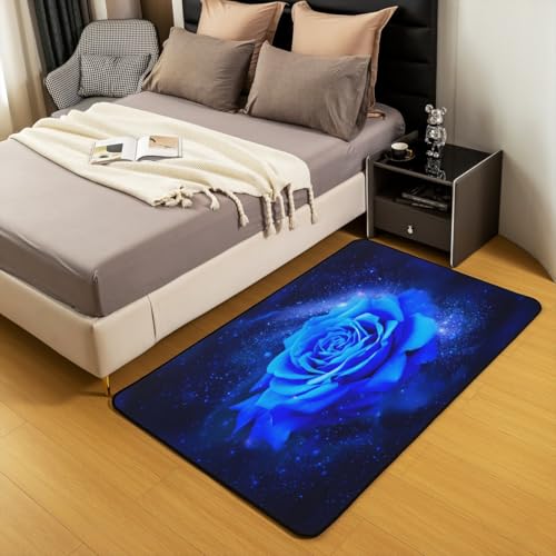 Tapete decorativo floral jejeloiu 100x150 cm miniatura 5