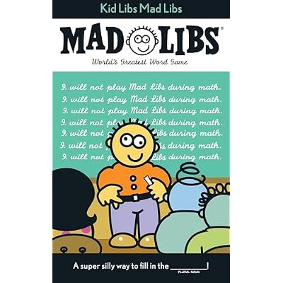 Kid Libs Mad Libs