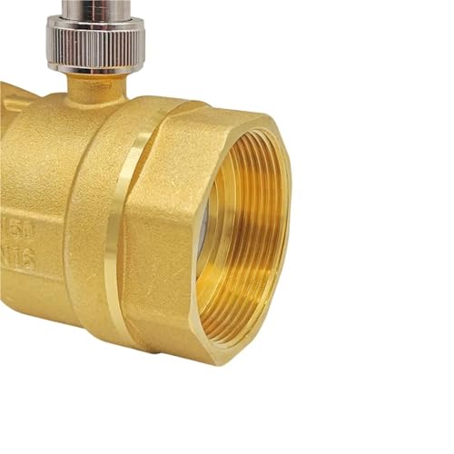 Vanne à bille électrique DN50 pour la gestion de l'eau du jardin