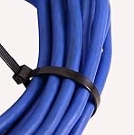 MAGNITUDE Zip Ties Cable Ties Straps 100 Pcs Pack Plastic Nylon 50lb Strength Heavy Duty (8")