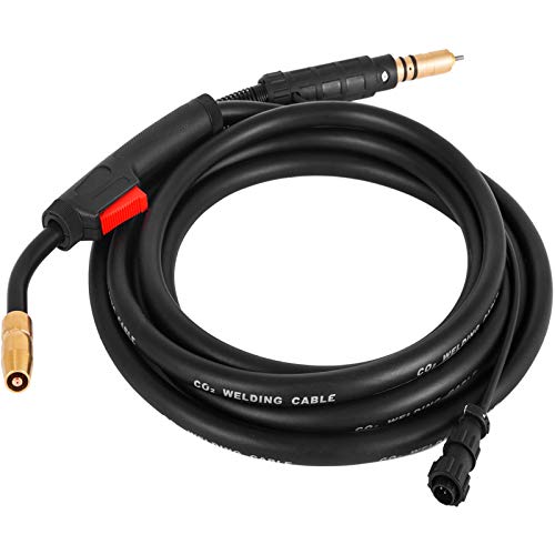 Happybuy 150Amp 15Ft Mig Welding Gun fit for Miller Welding Torch Stinger Replacement fit for Miller Millermatic M-10 M-15 M-100 M-150 fit 0.030 to 0.035 Inch Wire