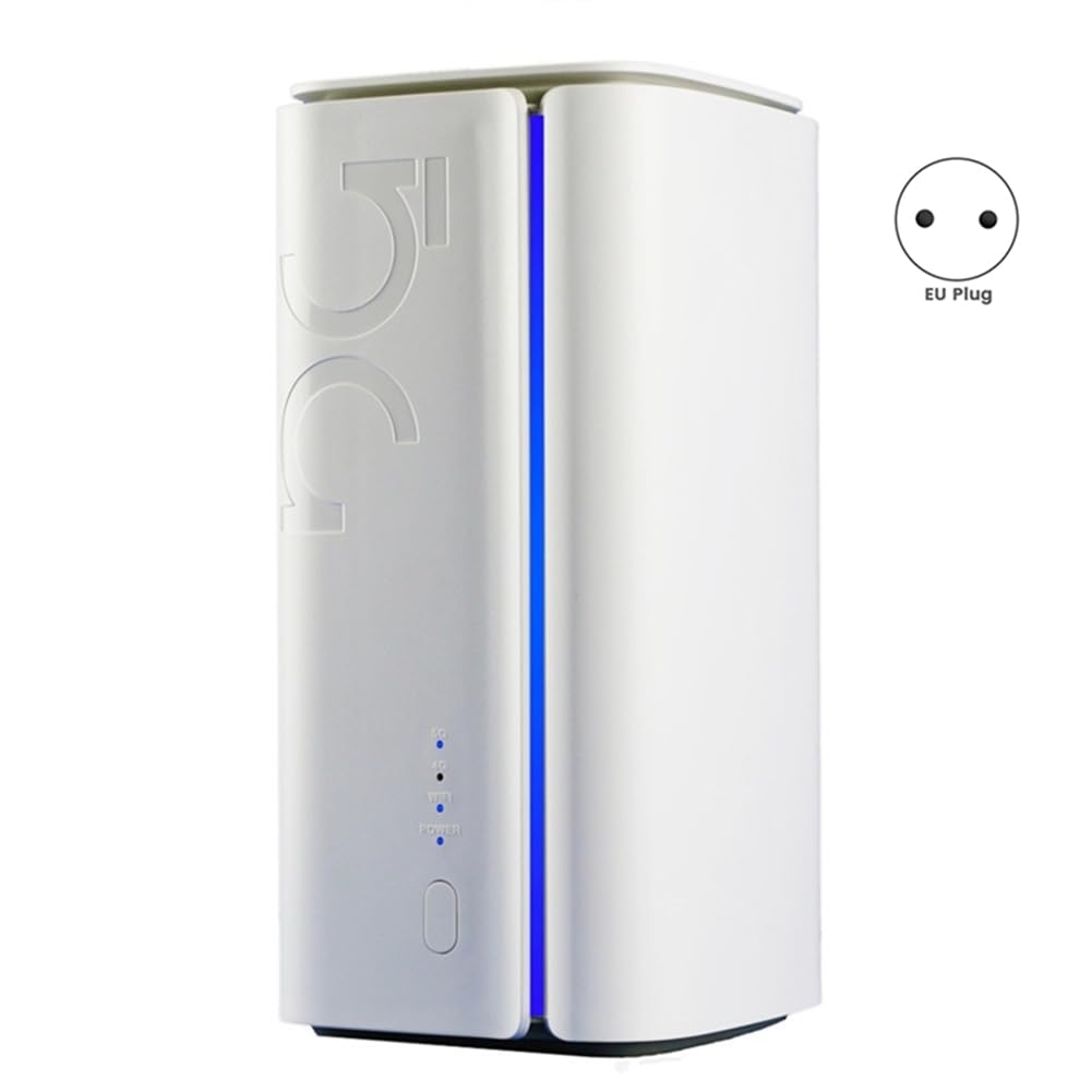 Router WiFi 6 Dual Band con Slot per Scheda SIM Supporta NSA SA 5G CPE Efficiente Dissipazione del Spina EU Design Compatto