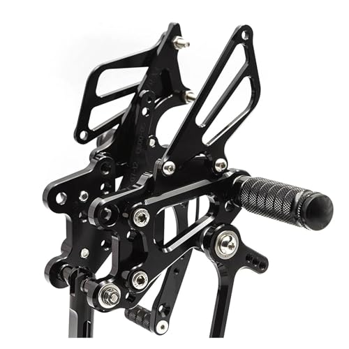 Repose-pieds arrière moto CBR600RR avec grip antidérapant usiné par commande CNC - 4
