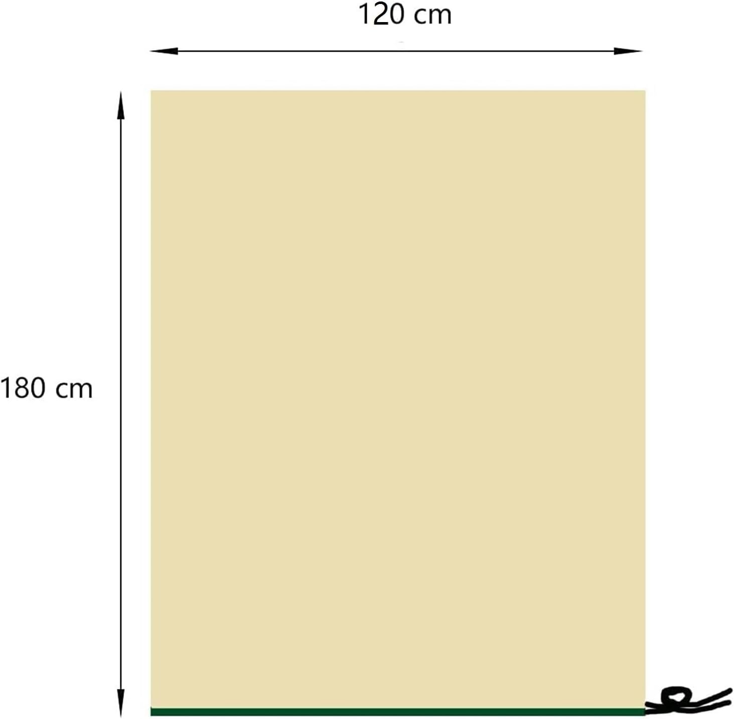 Plant Frost Protection Covers,Garden Plant Frost Protection Covers,2 Pcs 1.2x1.8m Beige Large Winter Drawstring Plant Covers Frost Protection Bag