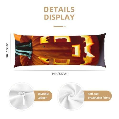 Housse de coussin de corps automne pour un lit cocooning et esthétique