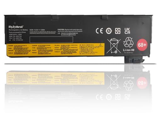 FlyZythrol 68+ 45N1130 laptop battery compatible with Lenovo ThinkPad x240 x250 x260 x270 t440 t440s t450 t450s t460 T460P T470P T550 L450 L460 L470 X240S P50s series 45N1124 45N1125 45N1126 56Wh - Image 4