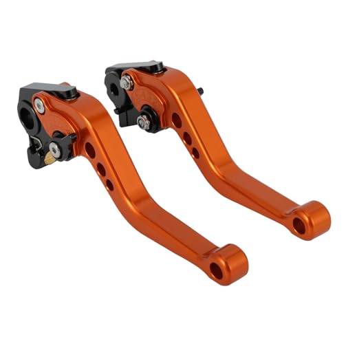 JFG RACING 1 paire Leviers Embrayage Frein Moto pour 690SMC/SMCR 2014-2021 690ENDURO/R 2014-2023 701 SUPERMOTO/ENDURO 2017-2021 1050 Adventure 2016 1090...