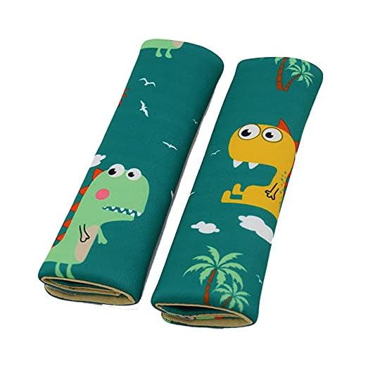 Protector De Cinturón De Seguridad para Automóvil para Niños, Lindo Cinturón para Automóvil, Arnés para El Cubierta De La Almohadilla para El Hombro, Cinturones De Seguridad, 2 Piezas
