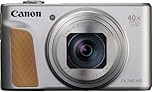 Canon PowerShot SX740 HS Lite Edition Digital Camera (20.3 MP, 40x Optical Zoom, 7.5 cm (3 Inch) Display, DIGIC 8, 4K Ultra HD, HDMI, Wi-Fi, Bluetooth, Automatic Aperture, Automatic Timing, Silver