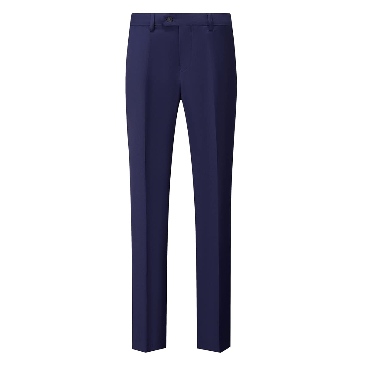 MODFUL Tuta da uomo, 3 pezzi, slim fit, business, con un bottone, smoking e pantaloni