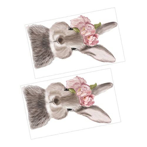 BESPORTBLE 2Hojas Calcomanías de Pared para Decoración de Habitación Infantil de Pared para Salas Dormitorios
