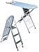 Wonderhome Innovatives Bügelbrett mit Klappleiter Funktion - 2in1 Bügeltisch - Breite Bügelfläche und Ablage - 3 Stufen Trittleiter [Zusammenfaltbar und platzsparend] Perfekt für deinen Haushalt