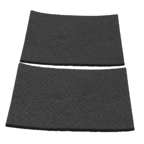 MUCKLILY Graphite Carbon Felt 2pcs Insulation Pad for Vacuum Furnace Carbonized Felt Wick High-Thermal Efficiency