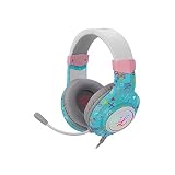 HEADSET GAMER HYLAS PRETO RGB MODELO L260RGB