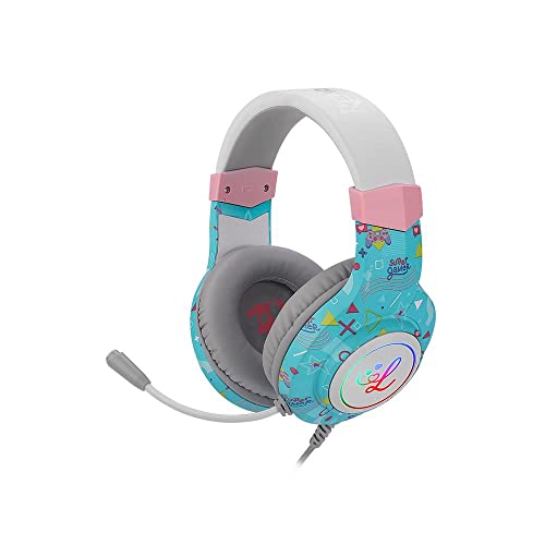 HEADSET GAMER HYLAS PRETO RGB MODELO L260RGB