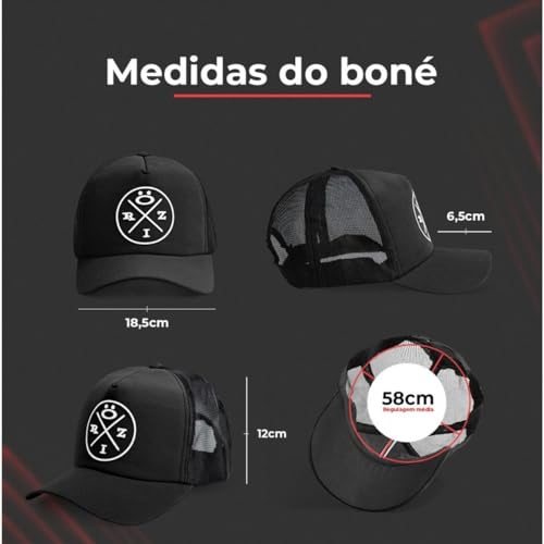 Relogio Masculino Preto Analogico Esportivo Silicone Conforto + Bone Redinha Ajustavel Qualidade Pre