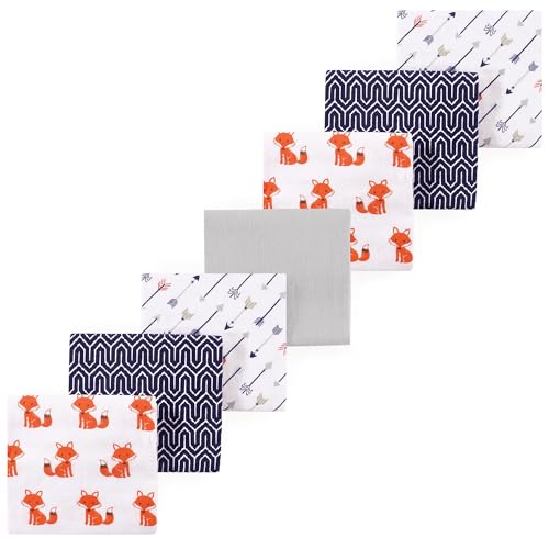 Image of Luvable Friends Little Treasure Flannel Receiving Blankets 7pk