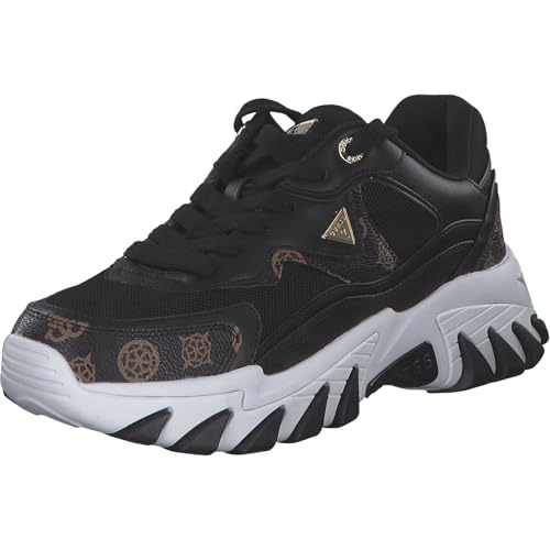 Baskets noires femme Guess Nowah en taille 37 avec finitions soignées et confort haut de gamme