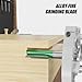 Boxonly Straight Router Bit 8mm Shank,Double Flute Woodworking Milling Cutter Router Bits 6mm Cut Diameter 30mm Cut Length Cutting Trimming Cutter Routing Bits