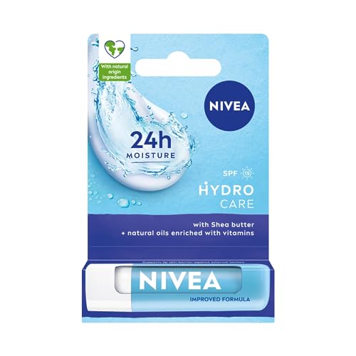 NIVEA Hydro Care Pielęgnująca pomadka do ust; 4,8 g
