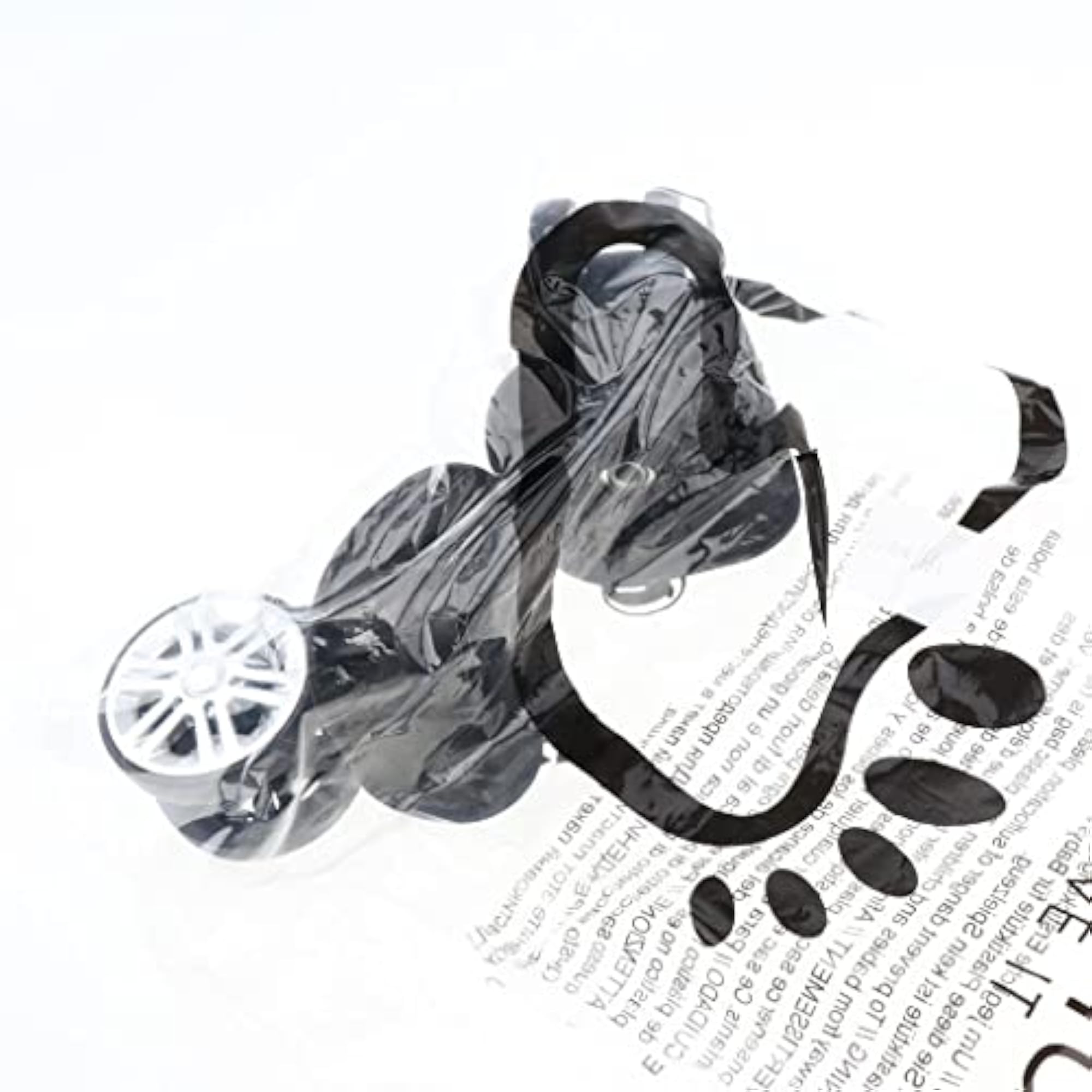 1 Pair Mi Shaped Silent Swivel Suitcase Luggage Wheels Replacement Casters