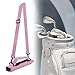 Vaveren Golf Club Bag Sleeve Accessories Professional Lightweight Mini Carrier Portable Golf Bag for Training Gift Driving Range, Pink