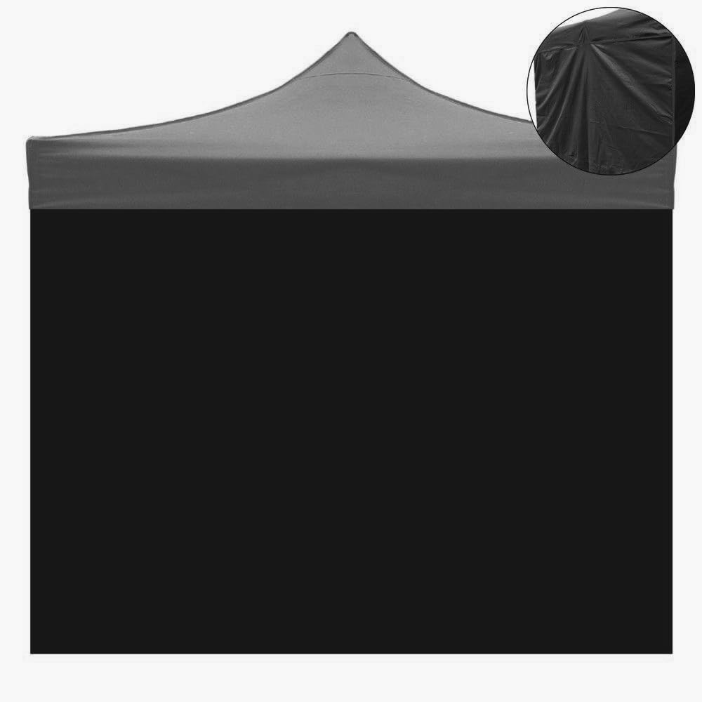 Feuille latérale pour tonnelle 3x2m bâche de remplacement étanche noire