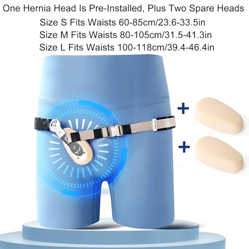 Faja para Hernia con 3 Almohadillas de Compresión Mediana miniatura 2