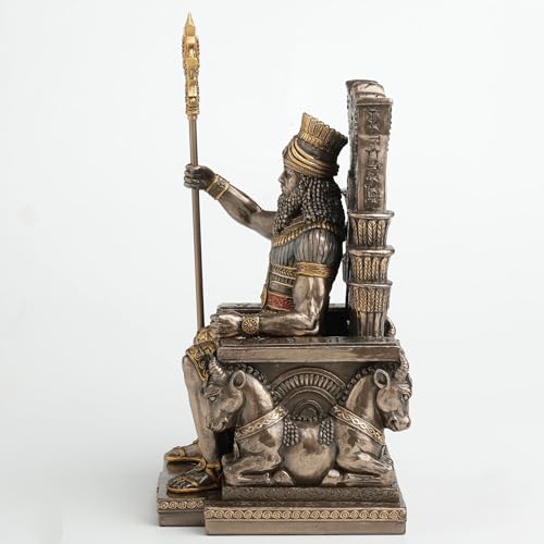 Estatua Veronese Design Enlil Dios Mesopotámico del Aire 9.88 in miniatura 2