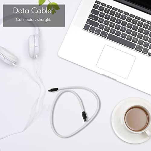 Cable de datos SATA 3.0 III 50 cm blanco miniatura 3