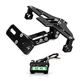 ▷ Material: Dieser Nummernschildhalter ist mit [CNC und Aluminiumlegierung] bearbeitet, wodurch er haltbarer ist als normales Aluminium. Laser-Färbung, und seine Farbe wird nicht verblassen.