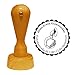 Produktbild Stempel Adressstempel « SOUSAPHON » Durchmesser ca. Ø 40 mm - mit persönlicher Adresse, Motiv und Zierrand - Musik Instrument Sousafon