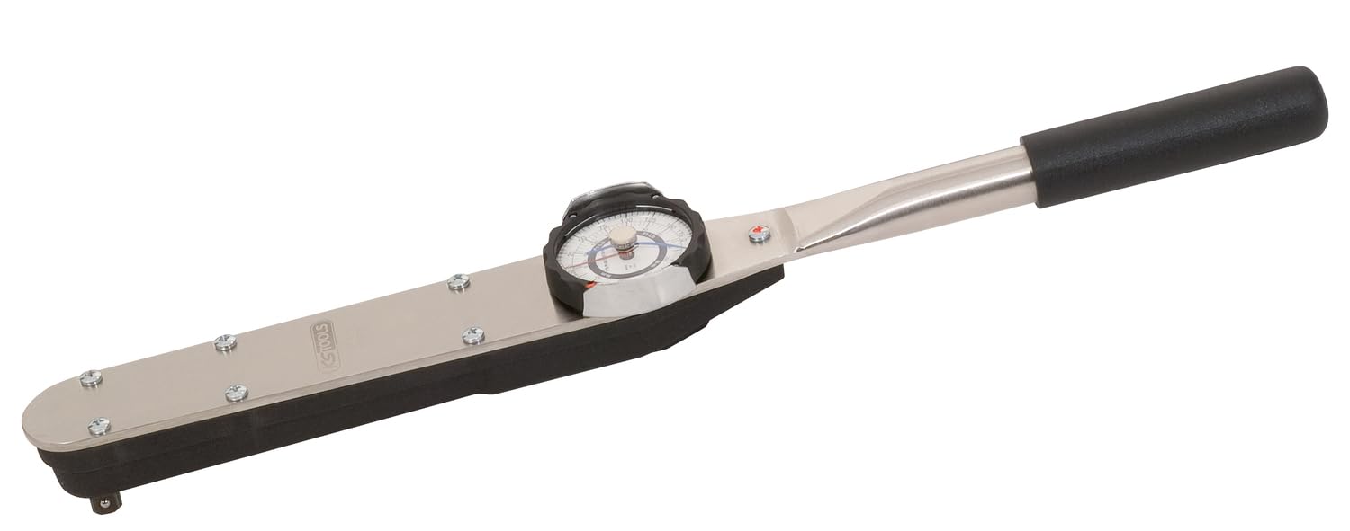 KS Tools 516.3615 1/4" Chiave dinamometrica di controllo c.indicatore a quadrante,1,8-9Nm