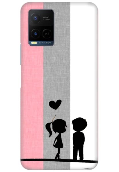 COBERTA Back Cover for Vivo Y21 / Vivo Y33s (Polycarbonate | Multicolor | Girl Boy Gift Love) (B0B2LW9X22) Amazon Price History, Amazon Price Tracker