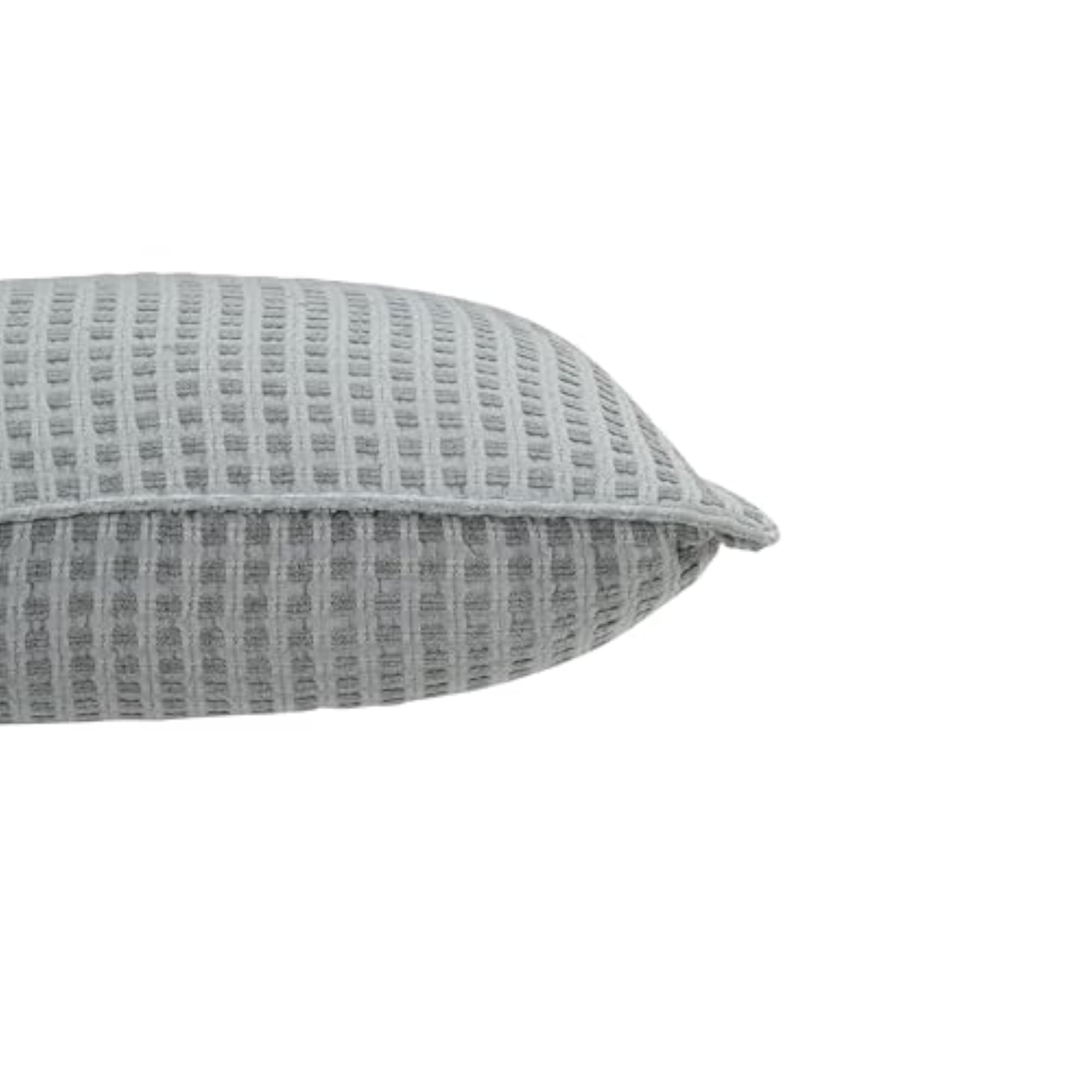 Solid Cotton Medium Square Cushion Cover -45X45 CM
