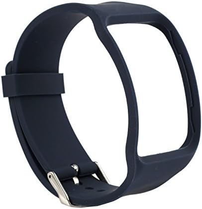 Sunmitech Replacement Bands for Samsung Galaxy Gear S SM-R750 Smart Watch, Soft TPU, Classic Watch Band Style with Metal Buckle