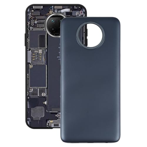 Coque arrière de batterie pour Xiaomi Redmi Note 9 5G et Note 9T noir avec kit de rechange M2007J22G
