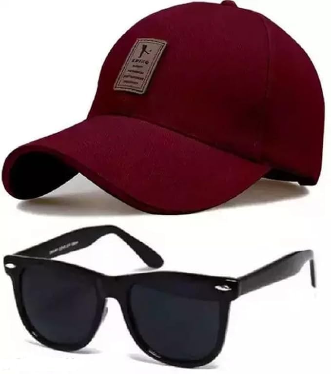 Combo Pack of 3 Stylish Dial Watch, Stylish Sport Baseball Cap & Stylish Aviator Sunglass for Men’s and Boy’s Combo Pack of 3 Stylish Dial Watch, Stylish Sport Baseball Cap & Stylish Aviator Sunglass for Men’s and Boy’s