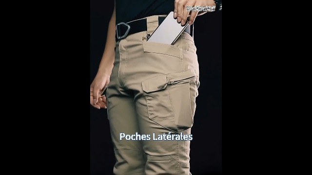 Treillis Militaire Homme Pantalon Tactique Homme - Style Militaire - Multi- poches - Tissu Respirant - Pour Travail Et Outdoor Pantalon Cuisine Homme
