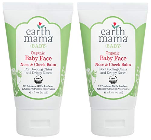 Baby Face Organic Nose & Cheek Balm for Dry Skin by Earth Mama