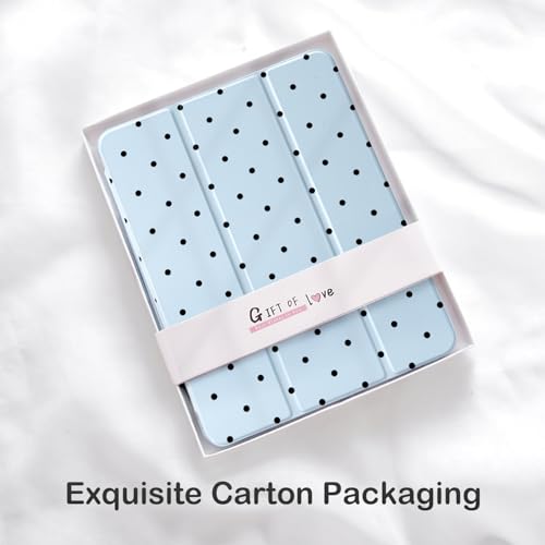 Funda para iPad Air de 11 pulgadas anticaída con reverso transparente rígido 7