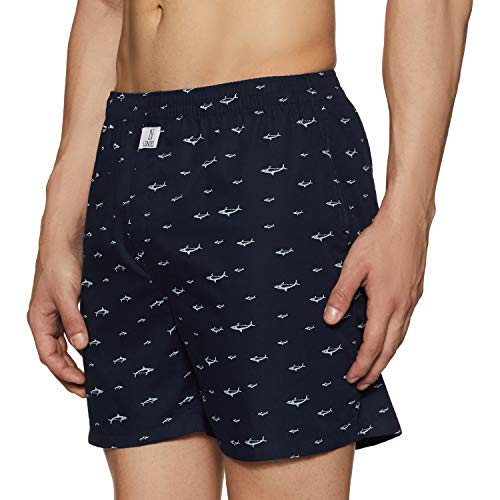 Image of Longies Men's Cotton Printed Regular Boxer Shorts
