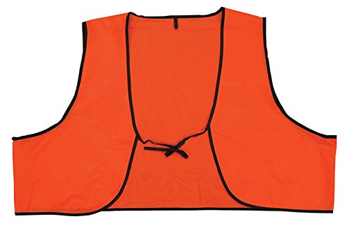 Safety Flag Disposable Vest, Orange (120 Pack)