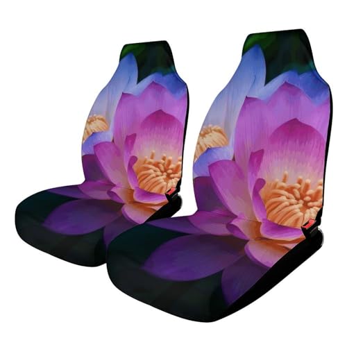 Housse de siege auto fleur de lotus universelle facile a installer et durable