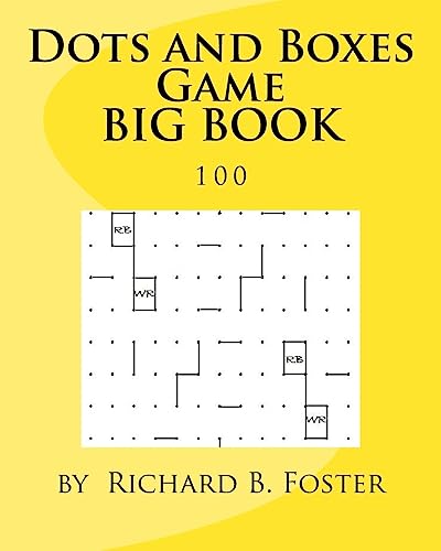 Dots and Boxes Game BIG BOOK: 100