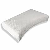 Cassenz Monaco | Latex Nackenstützkissen | Tencel® Bezug waschbar Soft | Höhe 13 cm