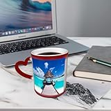 Scenari di utilizzo: Con una capacità di circa 11 once, questa tazza è ideale per l'uso in caffetterie, uffici o a casa.