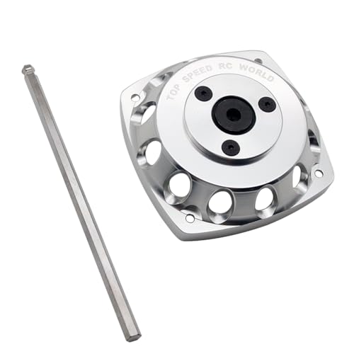 FLMLF Aluminum Roto Starter Fit 23CC-30CC Engine for HPI Rovan KM 1/5 Rc Buggies Baja Fit for HPI FG Losi Rovan KM Baja GoPed FG Losi 5ive T RedCat